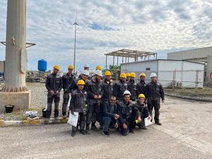 Installation and maintenance team